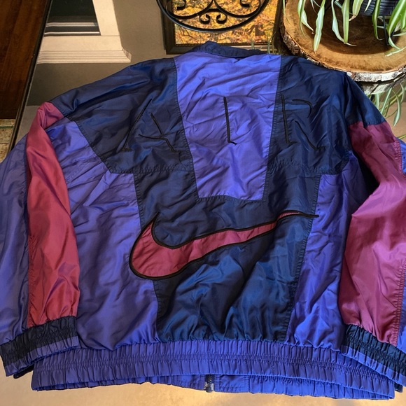 VTG '90S NIKE AIR COLORBLOCK JACKET, MENS LARGE - Picture 1 of 7